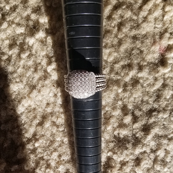 Sterling Silver Cubic Zirconia Ring - Picture 2 of 7